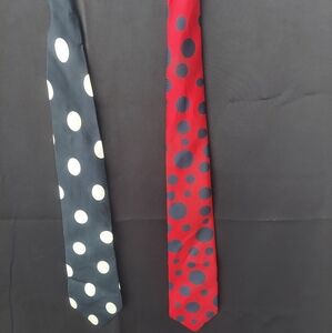 Vintage neck silk ties